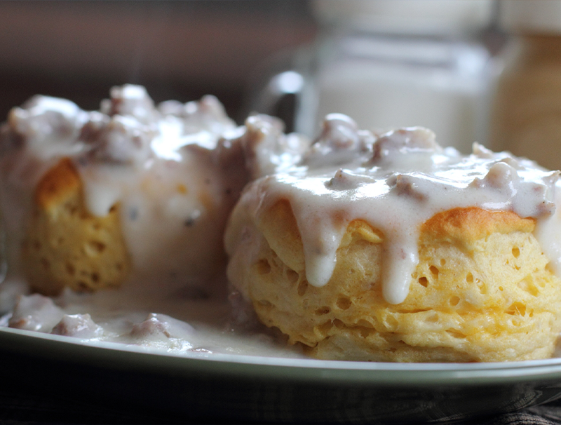 Sausage & Gravy Platter